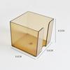 Acrylic Mini Memo Note Pads Box Holder Storage Case Display Stand Dispenser For Home Office School Class