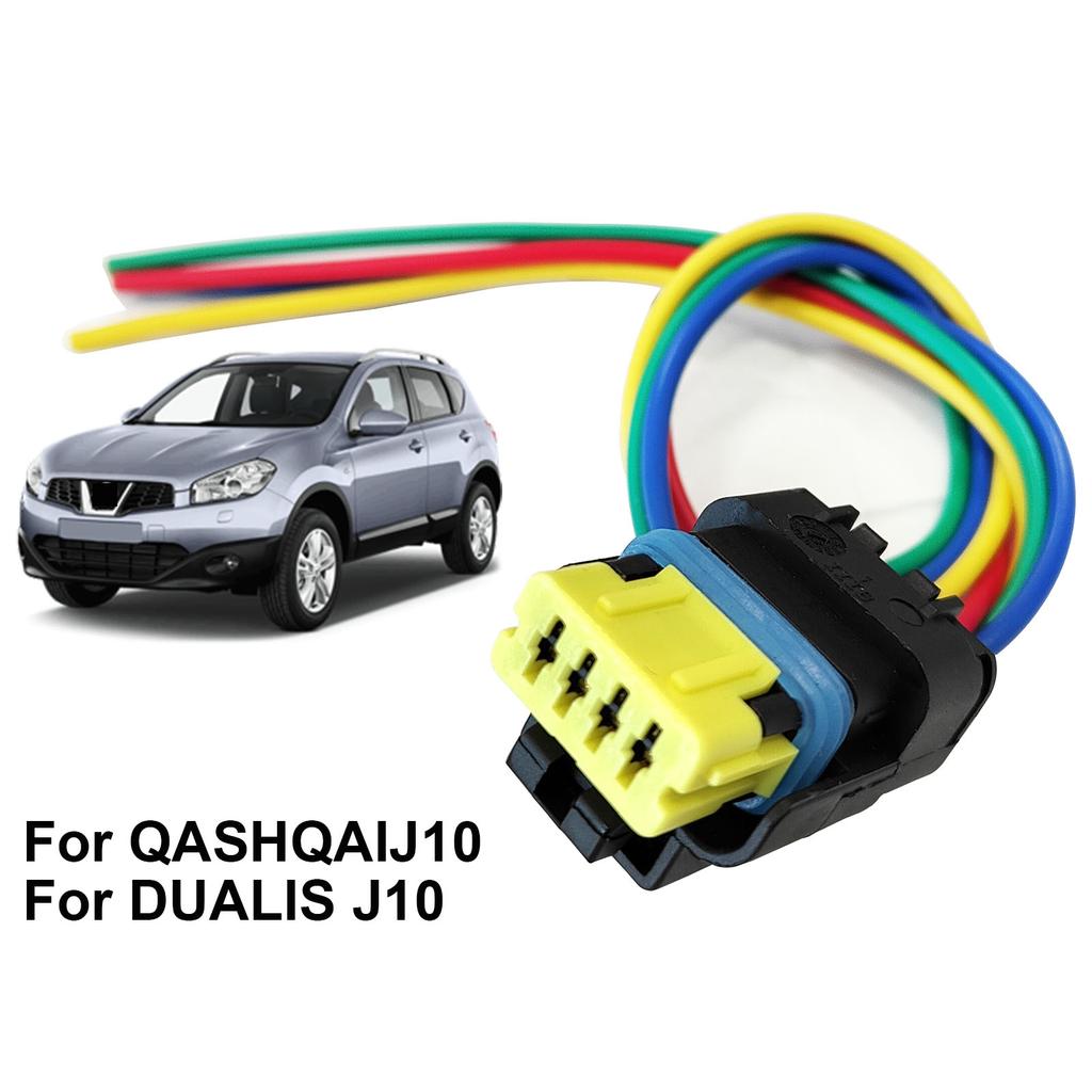 2pcs For Nissan Qashqai Dualis J10 2007 - 2013 Rear Tail Light Lamp Plug Connector Wiring Harness Loom 2009 2010 2011 2012