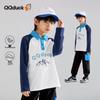 QQ DUCK Kids' Long-Sleeve Polo Shirt