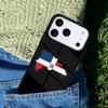 Dominican Vintage Republic Flag Soft Phone Case Cover Compatible with for IPhone 17air 16e 15 14 13 12 11Pro Max 17 Air