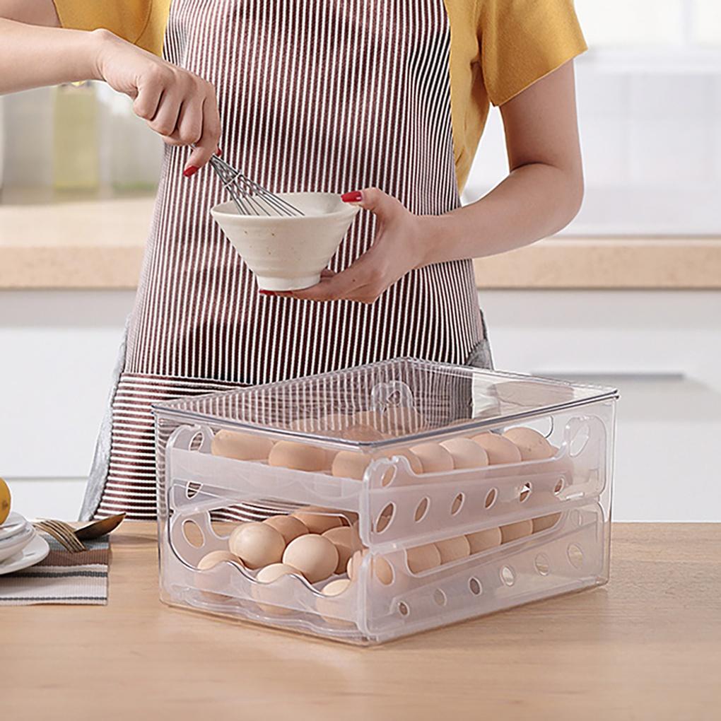 Sliding automatic 36-hole egg case egg storage box