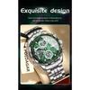POEDAGAR Clock Waterproof Electronic LED Luxury Watches Dual Time Display Digital Stainless Steel Quartz Watch