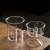 1000ml Steaming Boiling Dual-purpose Glass Teapot Heat Resistant Tea Kettle Cooking Oolong Puer Tea Maker Teaware