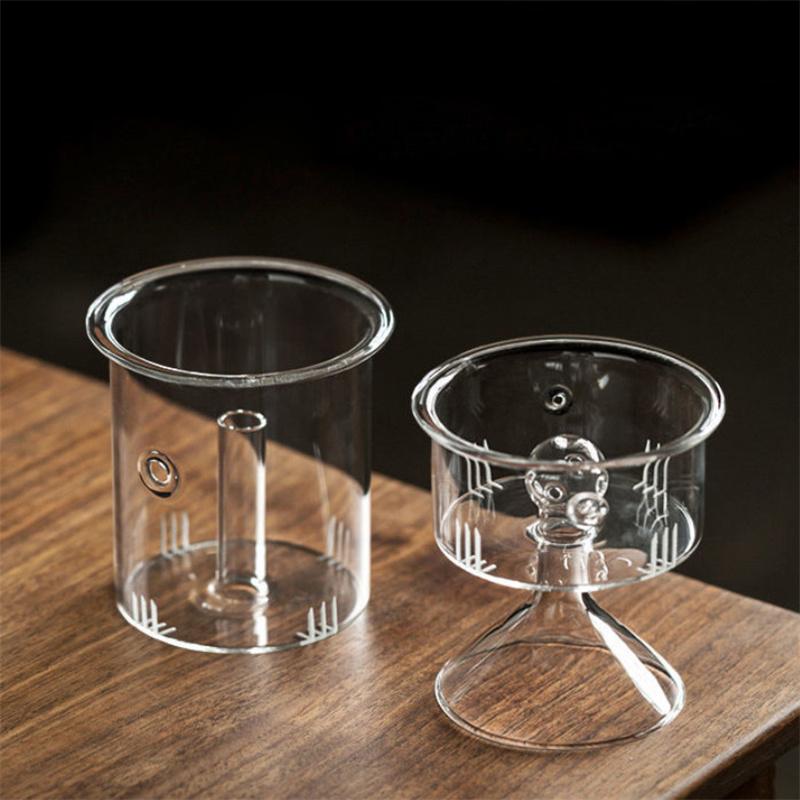 1000ml Steaming Boiling Dual-purpose Glass Teapot Heat Resistant Tea Kettle Cooking Oolong Puer Tea Maker Teaware