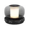 Nordic Minimalist Marble Table Lamp Post-Modern Living Room and Hotel Bedroom Bedside Sample Room Decoration Creative Glass Lamp