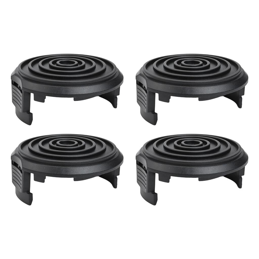 Precision Cutting Replacement Spool Set with Covers for Bauer 20115EB Trimmer from For Harbor For Freight Easy to Use