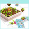 New Wooden Pulling Radish Memory Game For Kids Educational Toy For Early Age