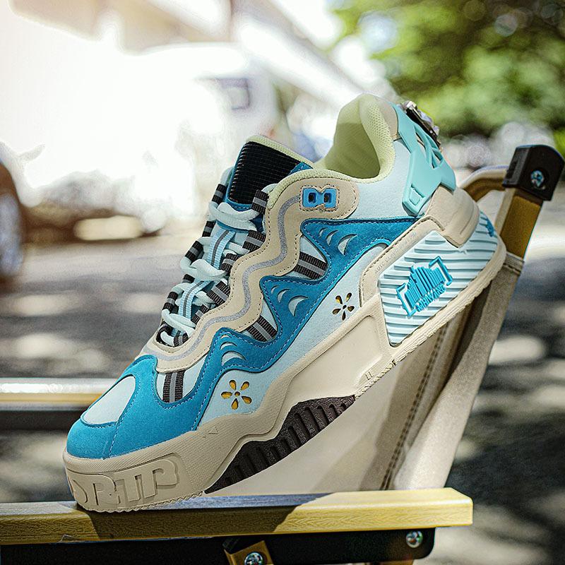 

2024 новая неделя моды, модная мужская обувь с высоким качеством и подбором цвета, модная ретро-обувь для повседневного ношения на доске 39