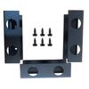 With Screw Metal Under Desk Laptop Mount Space Saving Screw Mounting Under Table Notebook Organizer Metal Frame