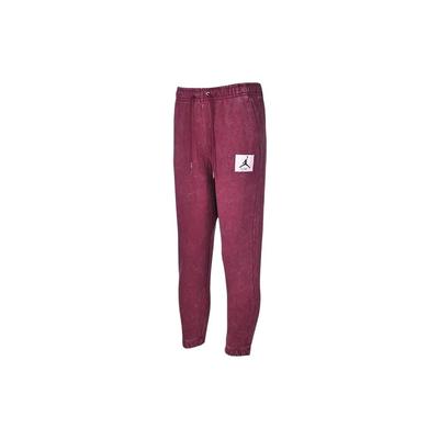 Embroidered Logo Lace-Up Warm Fleece-Lined Knit Sports Pants Men Bottoms DR3090-680