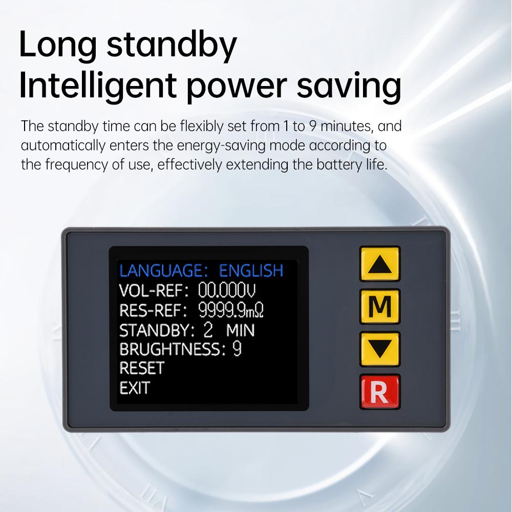 TS457 Spannungs-Innenwiderstandsmessgerät AC 4-Leiter/XH-2.54-3P rot+schwarz+gelb Stromversorgung/XH-2.54-4P Signalerfassungsleitung