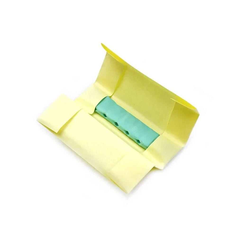 Green Watch Parts Movement Cleaning Clay Dust Removal With Wooden Stick Rubber Putty Cleaner Portable Oil Removal