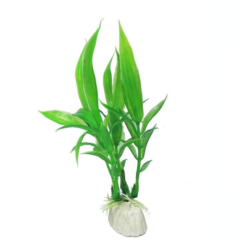 1PC Artificial Water Grass Green Plant Fish Tank Aquarium Decor Plastic Ornament