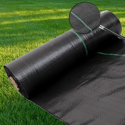 30M Unkrautvlies, Unkrautbekämpfungstuch, Garten-Unkrautbekämpfungsmatte, Hof-Unkrautentfernungsfolie, Geeignet zur Unterdrückung des oberflächlichen Unkrautwachstums in Ackerland