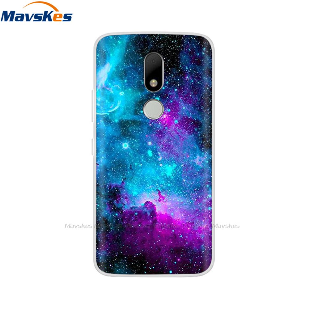 Soft TPU Case For Motorola Moto M Case XT1662 5.5inch Cute Cartoon Silicone Back Cover For Moto M Case XT1663 Phone Cases flower