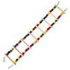 Bird Wooden Ladder Bridge Bird Swing Toy Parrot Climbing Ladder Toy Bird Ladder Toy Bird Hanging Ladder Parrot Swing