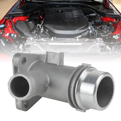 11118619408 Aluminum Coolant Outlet Connector For BMW B58 F20 F22 F30 F36 F33 F32 G32 G12 M140I M240I 340I 440I 640I 740L