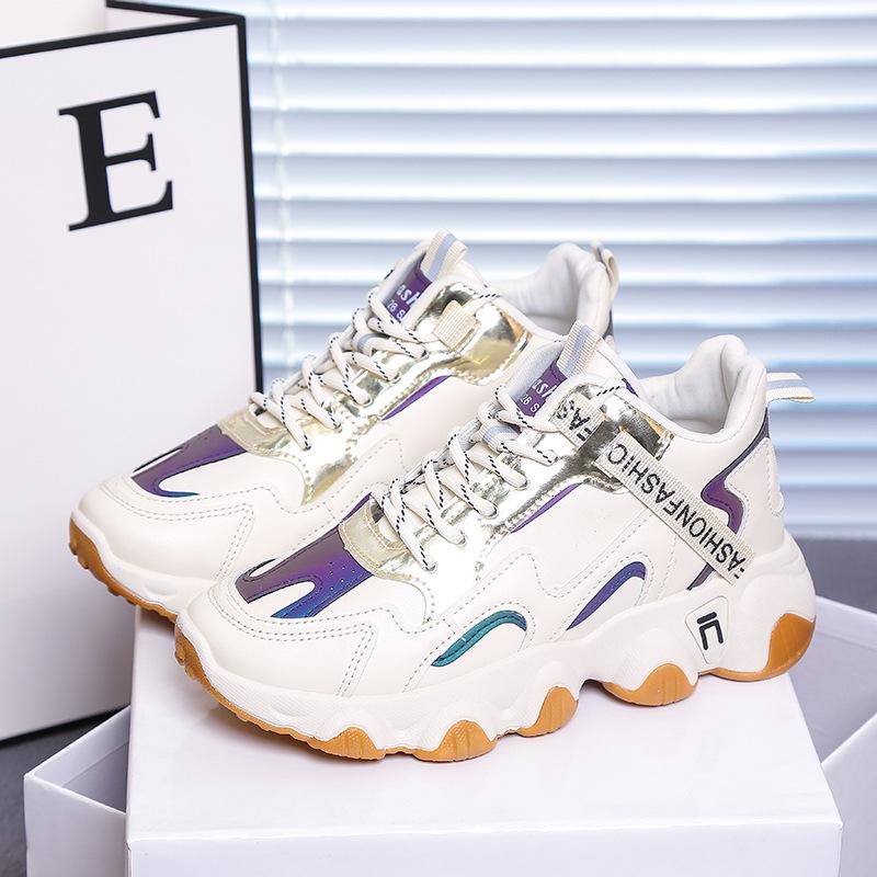 

Platform dad shoes autumn and winter shoes women s 2025 new soft-soled fashion women s shoes versatile sports and leisure running shoes 35