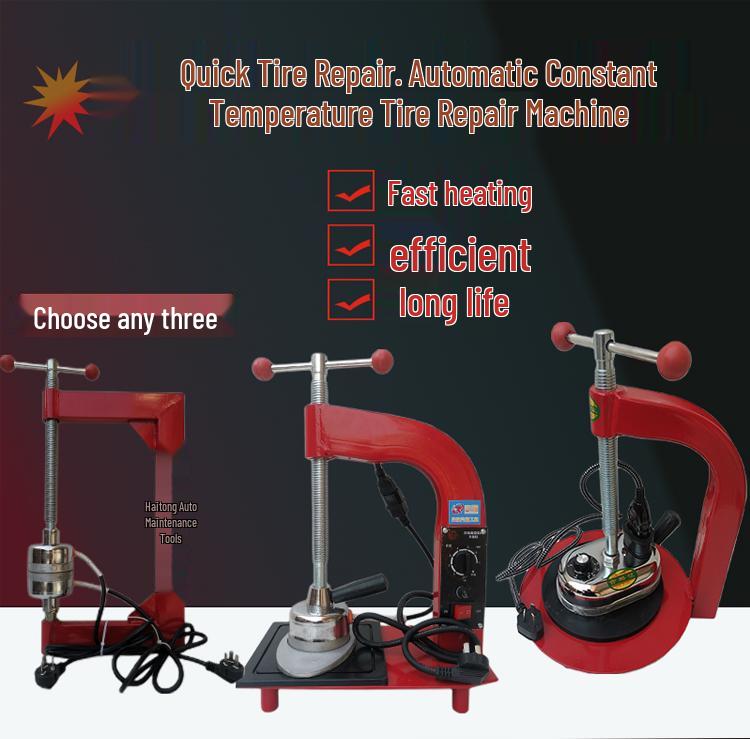 Automatic Tire Vulcanization Repair Machine with Timer and Temperature Control