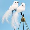 2/4pcs/set Artificial 3D Simulation Bird Foam Feather Bird DIY Party Crafts Ornament Props Home Garden Decor Wedding Decoration