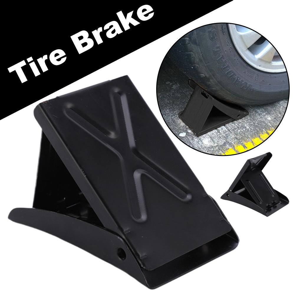 Car Tire Anti Slip Support Pad Tire Stopper Tire Anti Slip Triangular Support Pad Control Wheel Anti Slip Tire Support Pad