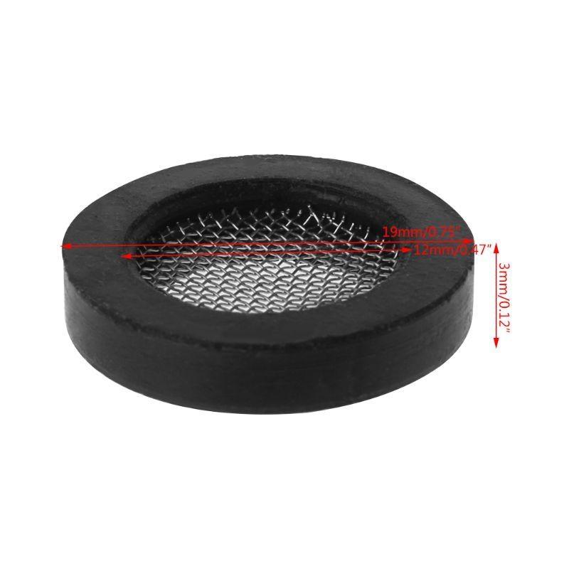 10pcs O Ring Rubber Gaskets With Net Hose Seal Washers For Shower for Head Inlet