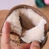 2025 New Winter Baby Snow Boots Leather Warm Plush Little Boys Shoes Non-slip Fashion Toddler Girls Boots