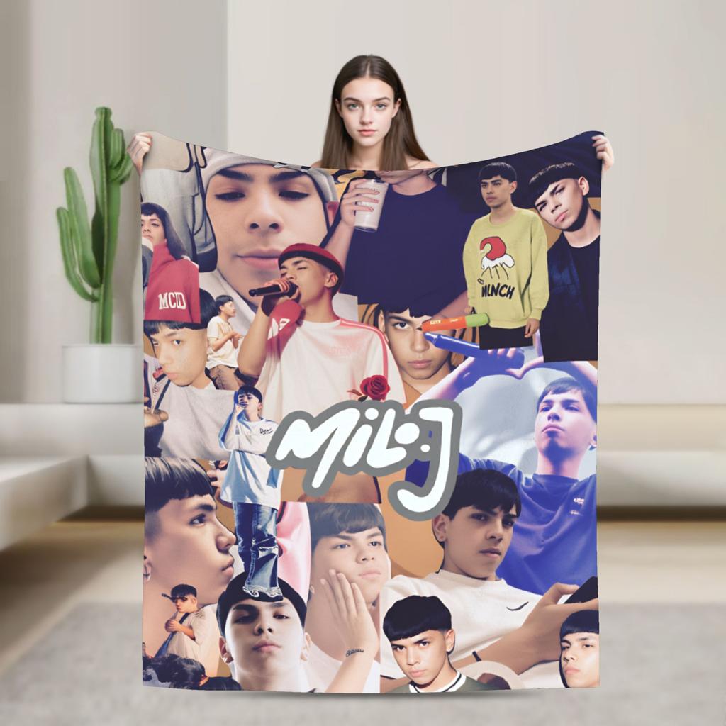 Rapper Milo J  111  Blanket Quality Soft  Throw Blanket Winter Travel Office Couch Chair Sofa Bed Fashion Bedspread