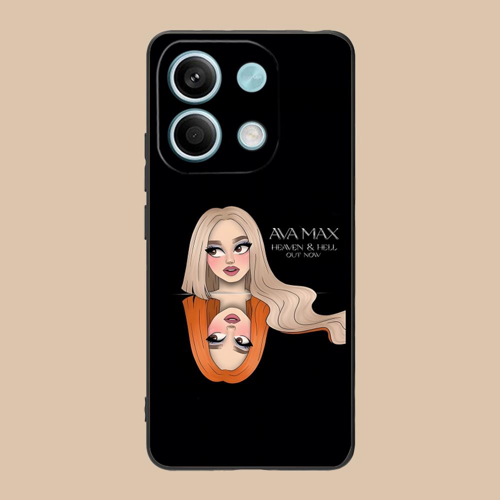 Fashion Ava Max Matte TPU Mobile Phone Case for POCO M7 M6 M5 M4 M3 X7 X6 X5 X4 X3 Pro GT 5G Colorful Printing Cover