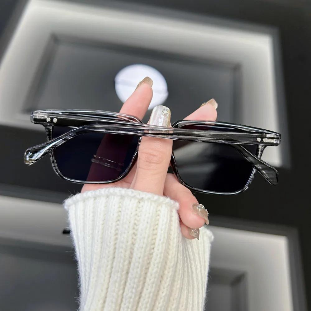 Square Vintage Sunglasses Men Women Brand Designer Retro Driving Sun Glasses Fashion Outdoor Mirror  Masculino