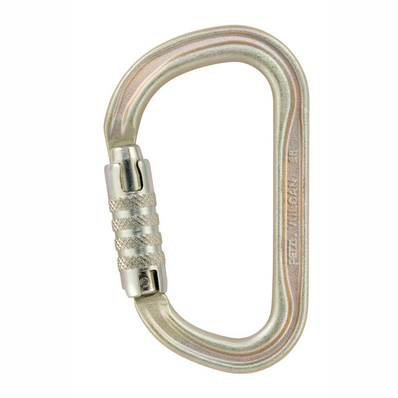PETZL VULCAN High-Strength Steel Locking Carabiner 26