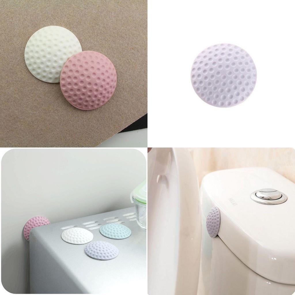 Versatile Wall Protector Pad For Door Handles In Stylish Pink Blue And Violet