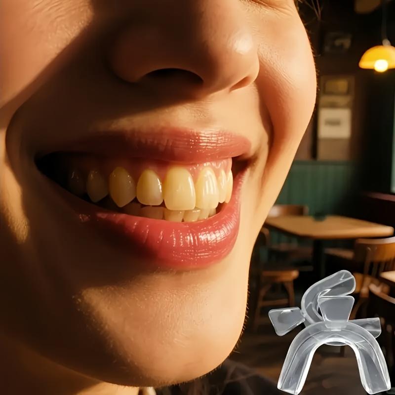 1/4/8pcs Anti Snoring Bruxism Sleeping Mouth Guard Tray Stop Teeth Grinding Sleep Aid Night Guard Gum Shield Mouth Health Care