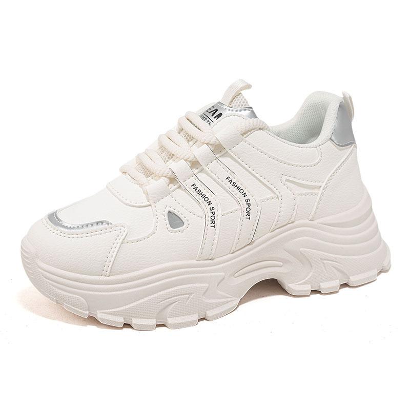 Zi Autumn and Winter New Platform Dad Shoes Women's 2025 Versatile Casual Sports Shoes 2025 Mountaineering Travel Shoes