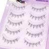 One-Piece Bottom False Eyelashes Thin Band Realistic Lower Eyelashes For Party Weddings Or Dates