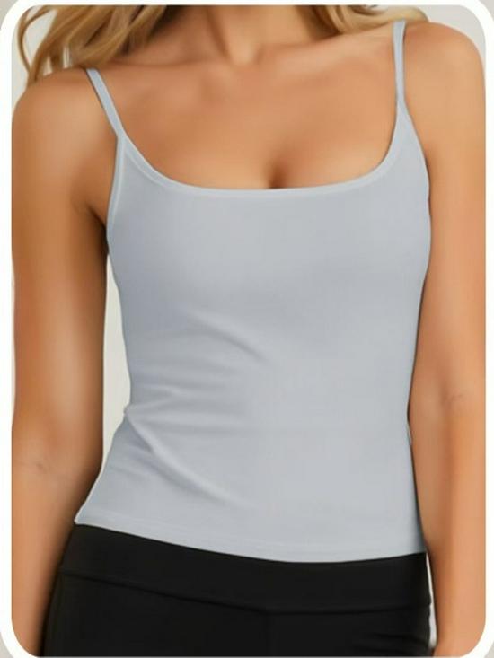 2025 European & American Slim Fit Milk Silk Camisole: Summer Style Hot Girl Vest Top