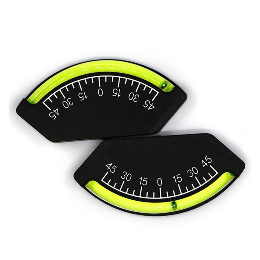 New -45 To +45 Degrees Inclinometer Easy To Read High Visibility Level Gauge Durable Portable Marine Clinometer Car or Boat