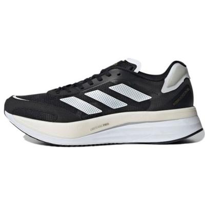 Adizero Boston 10 Negro Blanco 2021 - H67513