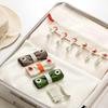 6 Holes Fabric Clothing Clip Removable Travel Clothes Drying Rack  Travel Use