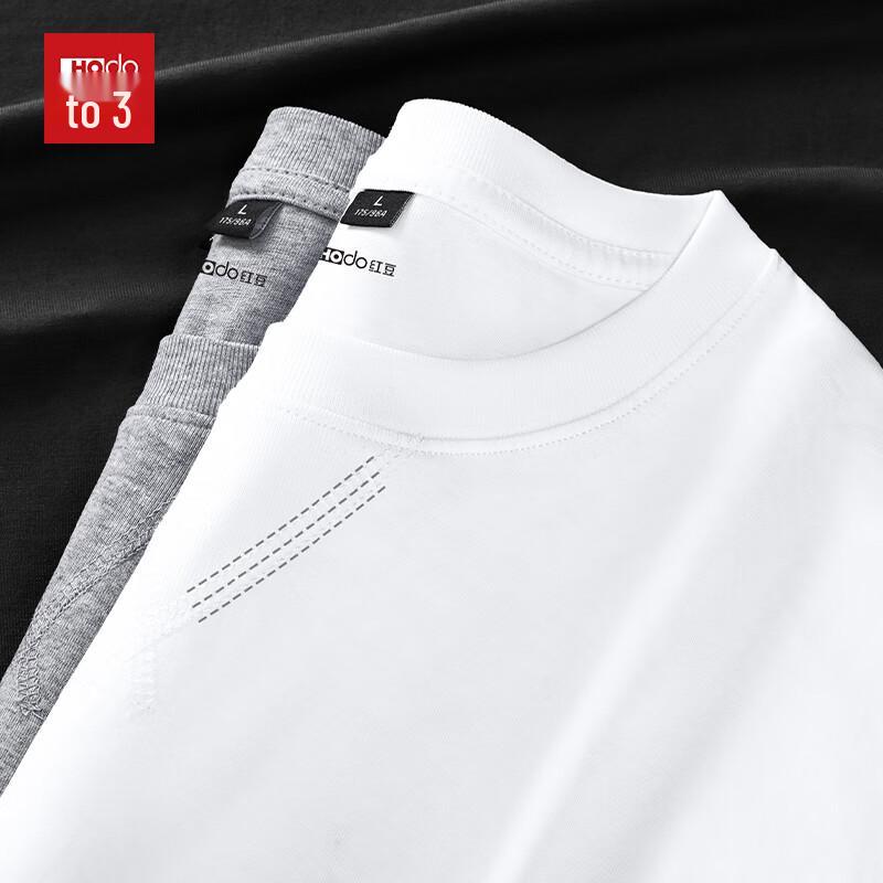 Hodo Men's Heavyweight Cotton Long-Sleeve T-Shirt