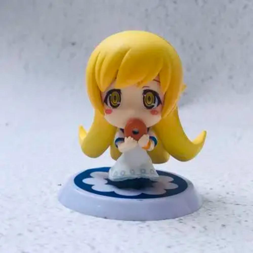 Anime Peripherals Q Version Oshino Shinobu Various Styles Action Figure Collect Desktop Ornament Model Toy