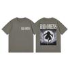 Rock Band Bad Omens Merch Tshirts Men Women High Street Fashion Trend Short Sleeve T Shirt Summer Casual Loose Cotton Tshirt