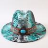 New European and American style letter printing fashion top hat men's and women's fashion jazz hat sunscreen sun hat
