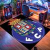 FC Porto Poster Teppich für Wohnzimmer Schlafzimmer Zuhause Sofa Dekoration, Kinder Spiel rutschfeste Bodenmatte