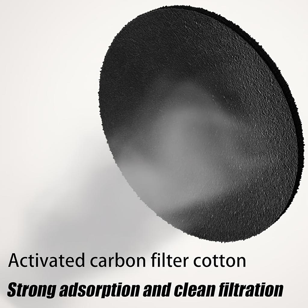 Portable Exhaust Fan Rechargeable 3000mAh Battery Mini USB Range Hood for BBQ Hotpot Ultra-Quiet ABS Material 2 Filter Screens