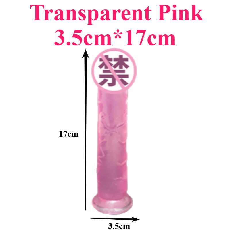 Realistic Big Dildo 7 Sizes Women Erotic Anal Sex Toys Dildo Suction Cup Jelly Dick Gay Soft Clitoris Vaginal Masturbators Penis