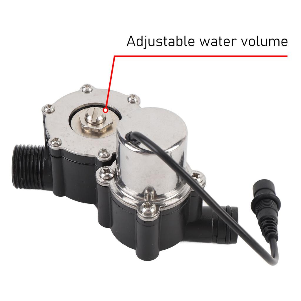 Impuls Magnetventil G1/2 Eingang G3/8 Ausgang Elektrische Wassersteuerung Induktions-Impuls-Magnetventil