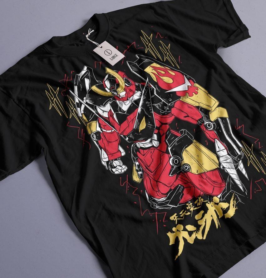 

Tengen Toppa T-shirt Gurren Lagann Kamina Anime Manga Girl Gifts Shirt All Size 4XL