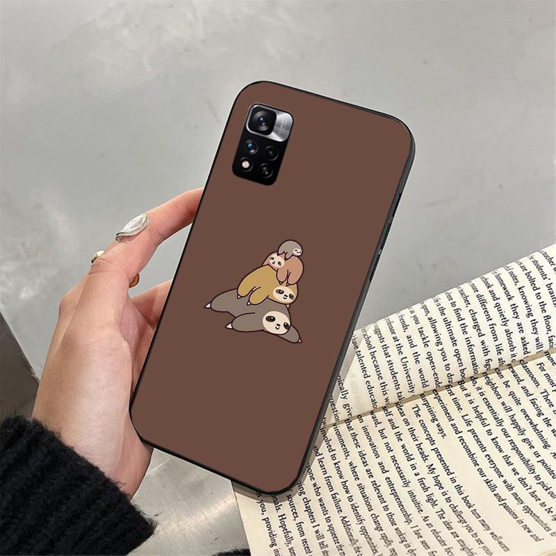 Phone Case For Xiaomi Poco C71 15T 14T Pro Redmi note 15 14 14 13 Pro Redmi A5 15C 13C Sloth
