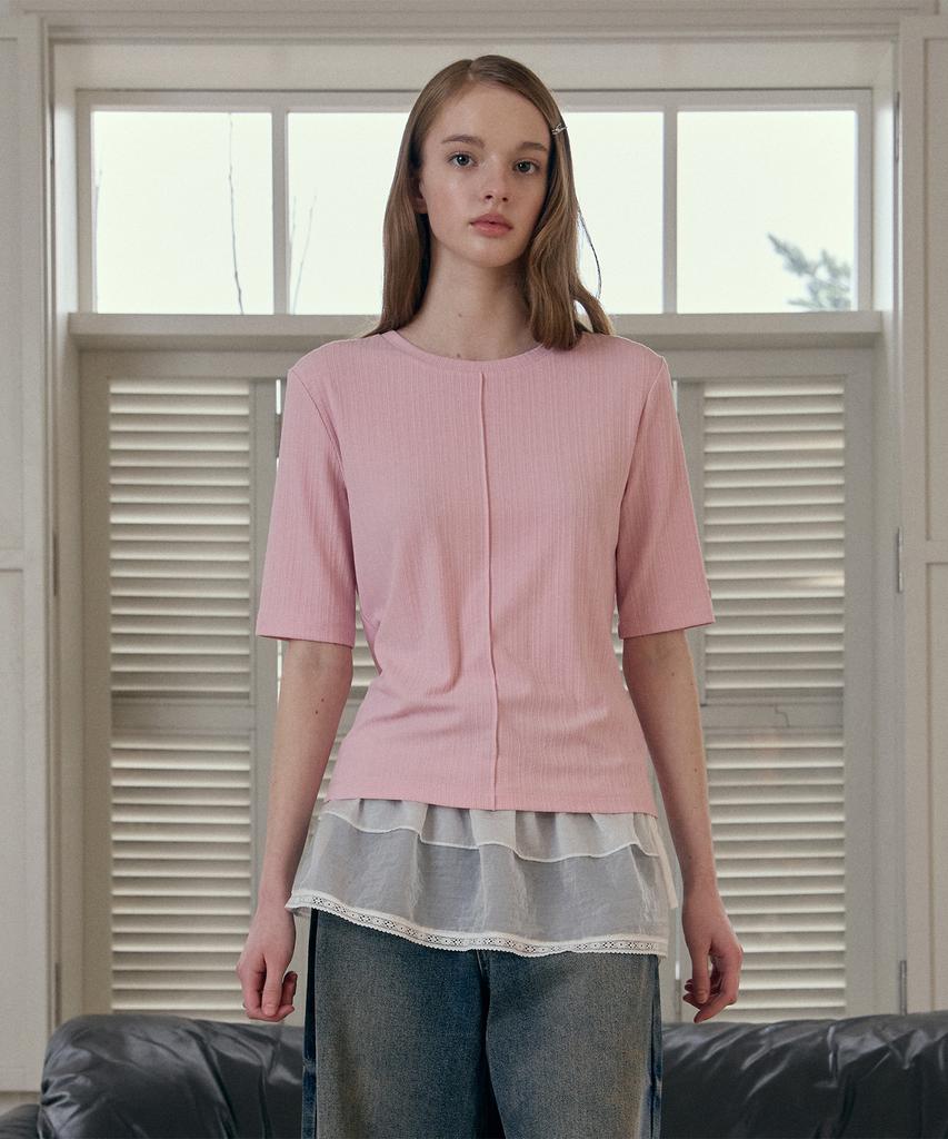 JUCYJUDY See-Through Layered Skirt Jzsk321K